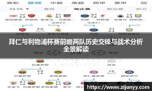 拜仁与利物浦杯赛前瞻两队历史交锋与战术分析全景解读
